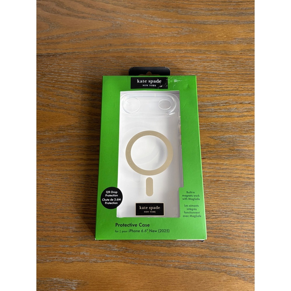 Kate Spade iPhone Air 2025 Protective Case Clear MagSafe KS057641-2